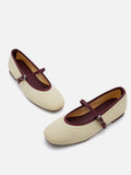 PAZZION, Whitney Flyknit Colour-Block Mary Janes, Yellow