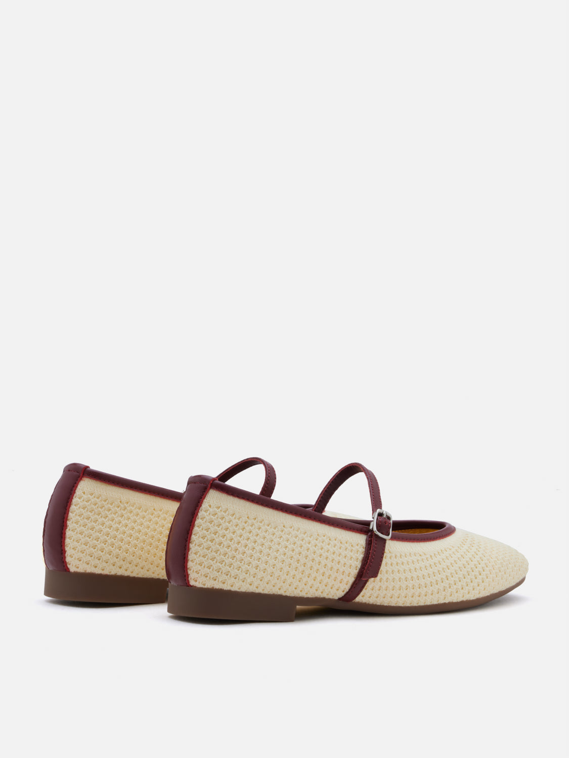 PAZZION, Whitney Flyknit Colour-Block Mary Janes, Yellow