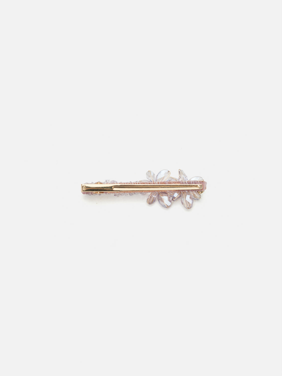 PAZZION, Willow Flower Rhinestone Hair Clip, Purple