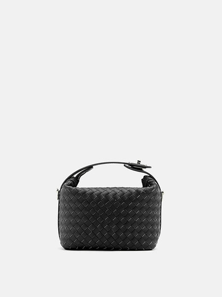 Xylene Woven Twist Lock Handle Bag