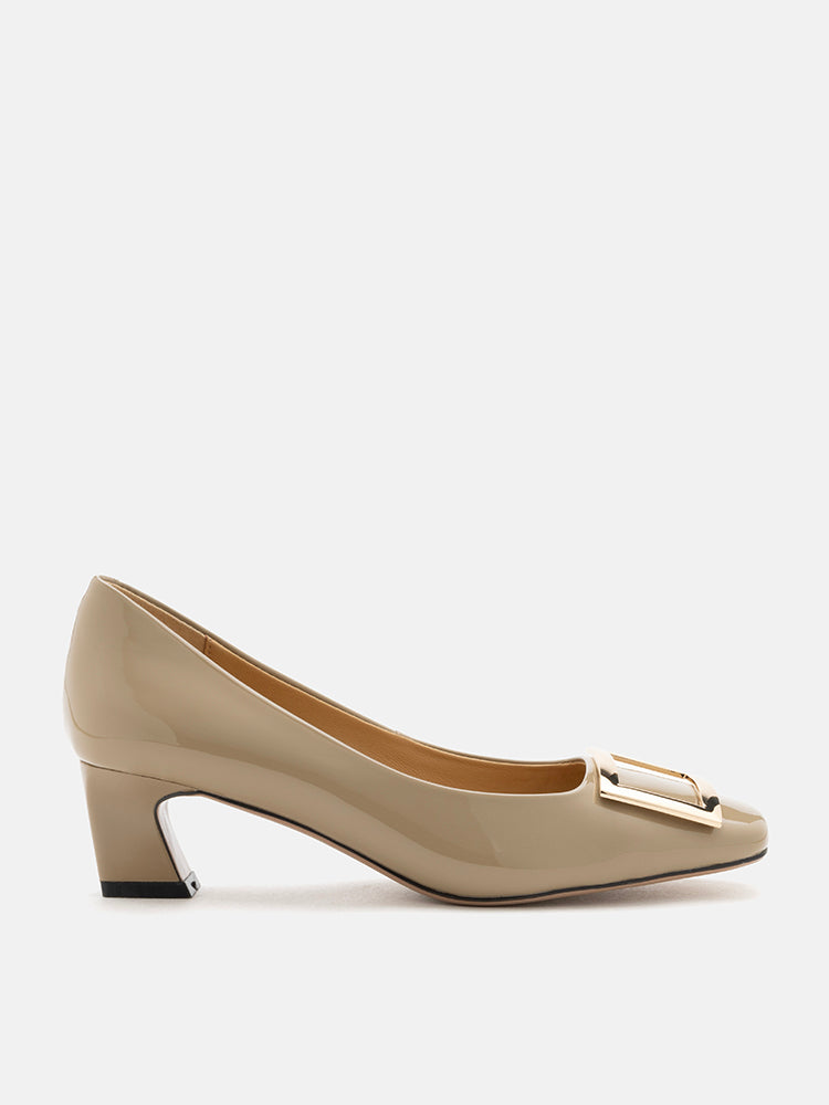 Khaki pumps discount