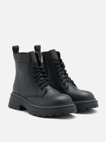 Zuri Leather Ankle Boots